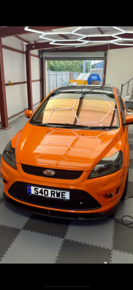 headlight tints and chameleon windscreen installed on a focus st, Bristol Winterbourne 